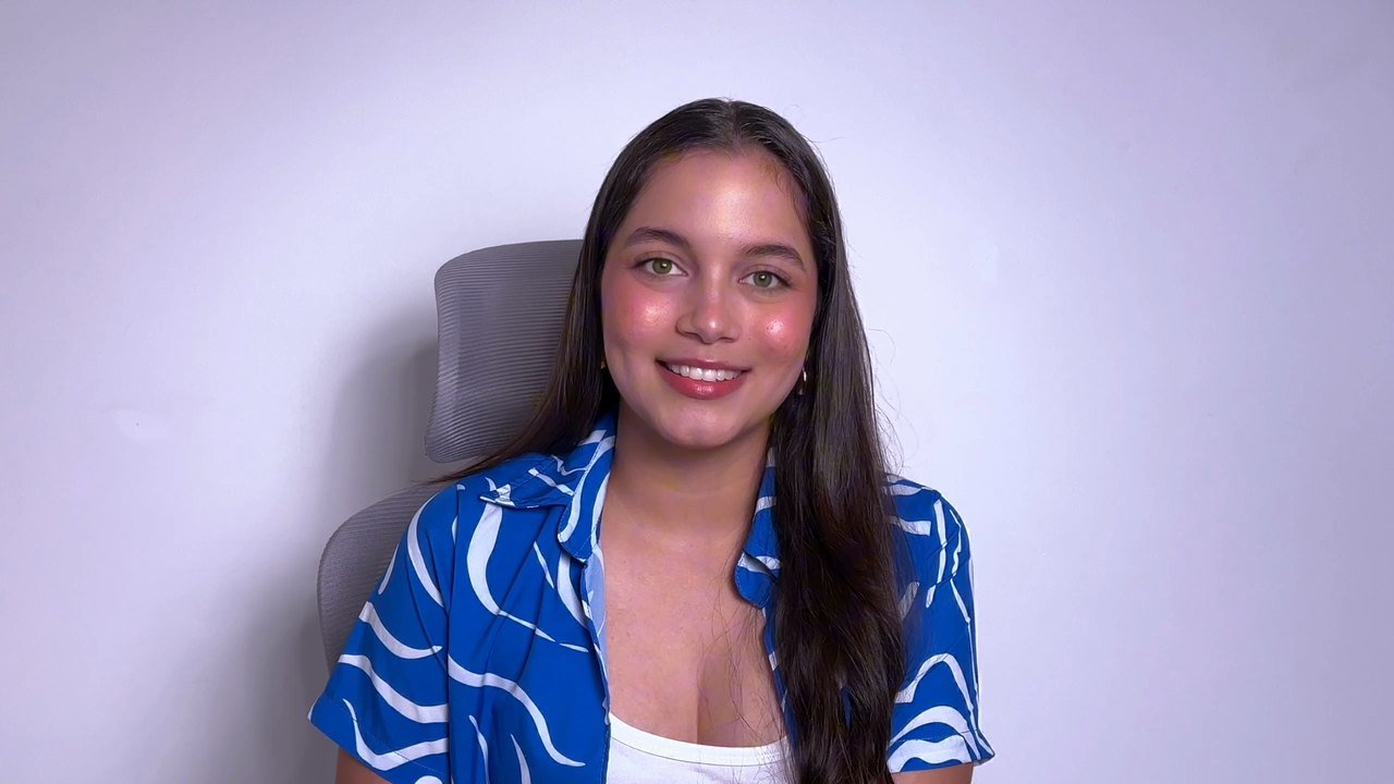 María Paz presentando Master Edit
